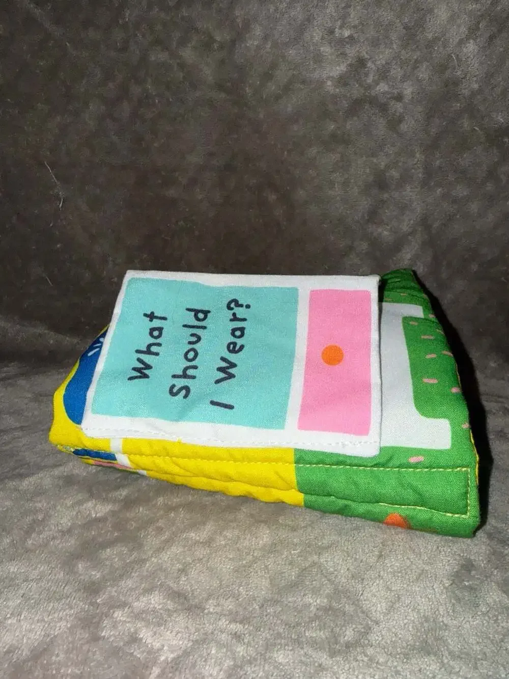 Melissa & Doug K's Kids What Should I Wear? Soft Activity Baby Book